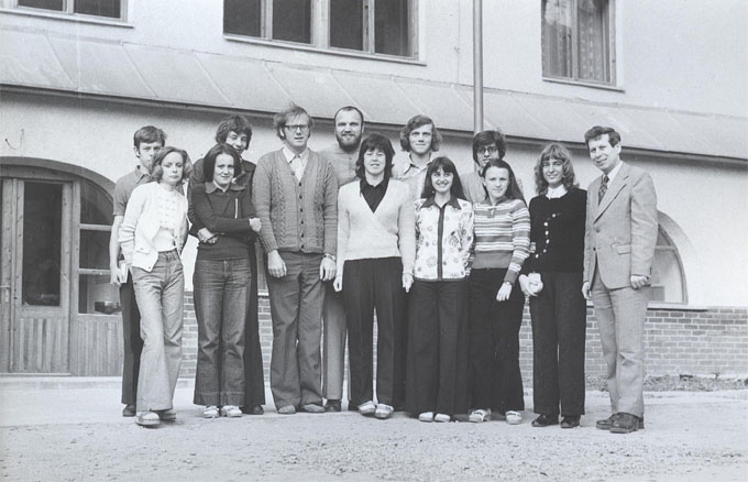 Školenie rozhodcov v Drienovských kúpeľoch. Bolo to asi od  18.4. do 20.4.1975.