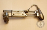 Benzínovo-kyslíkový horák na rýchle rezanie larsen. Vyrábal závod Choteboř. Model: Rov 1957, 3625-23-56, 53315. Foto: © 2010 HDS CZ